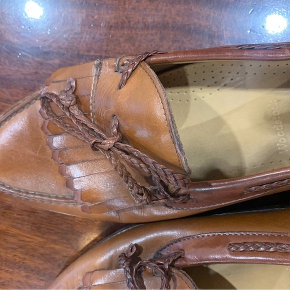 Allen Edmonds Men\'s Leather Fringe Loafers, 11.5D main image 7